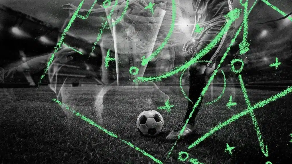Football betting odds in each match